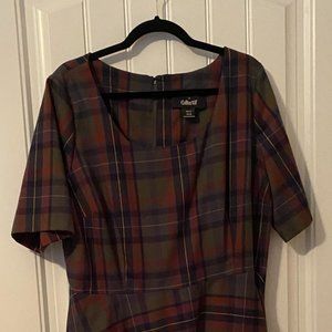 Modcloth X Colectif Plaid Dress